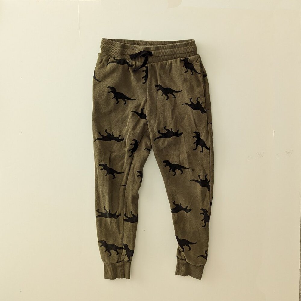 H&M Khaki green/Dinosaurs Boys 7/8y PLAY
